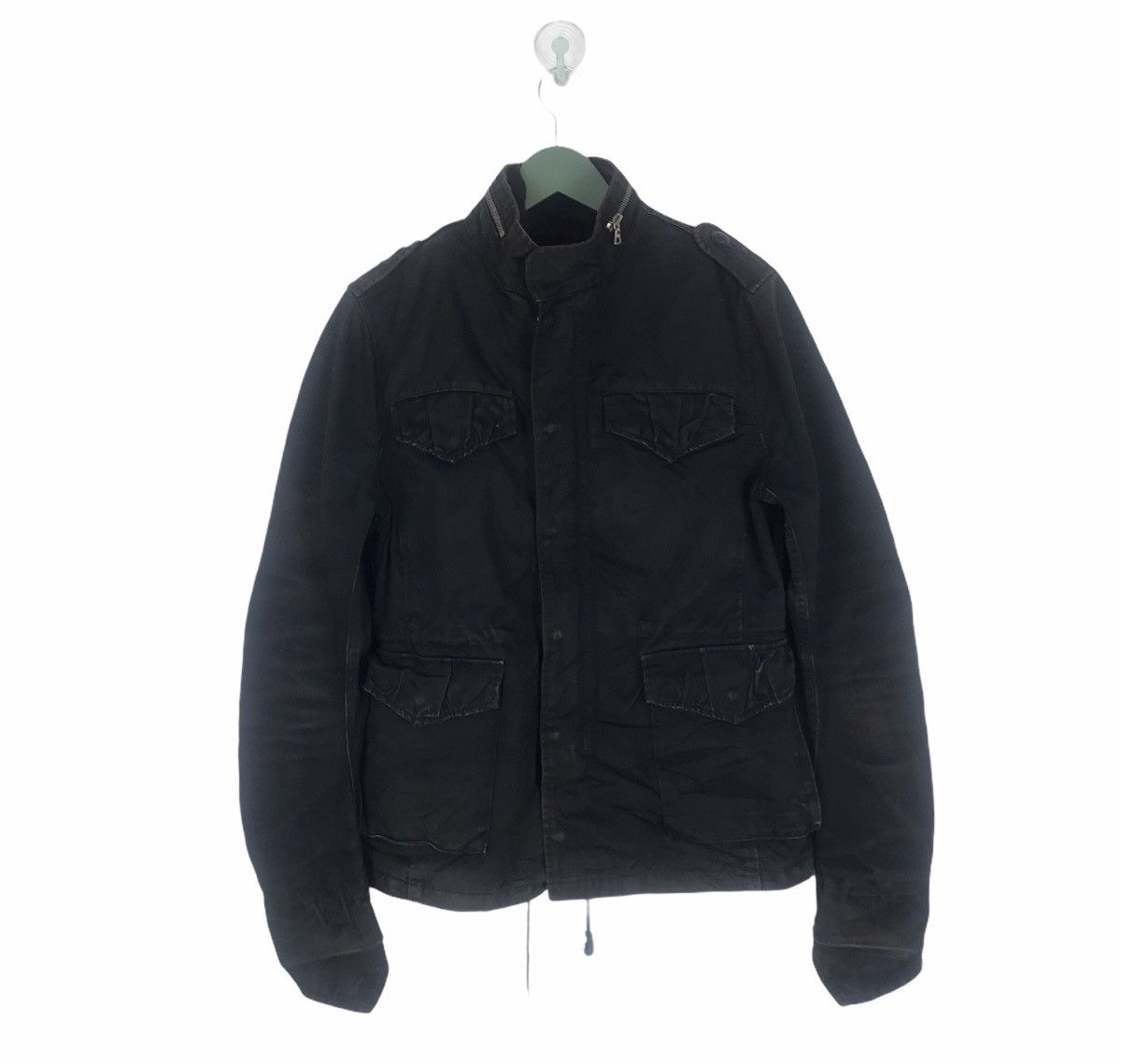 If Six Was Nine × Japanese Brand × wjk Rare!! Distressed design WJK japan m65 feild jacket Size US M / EU 48-50 / 2 - 1 Thumbnail