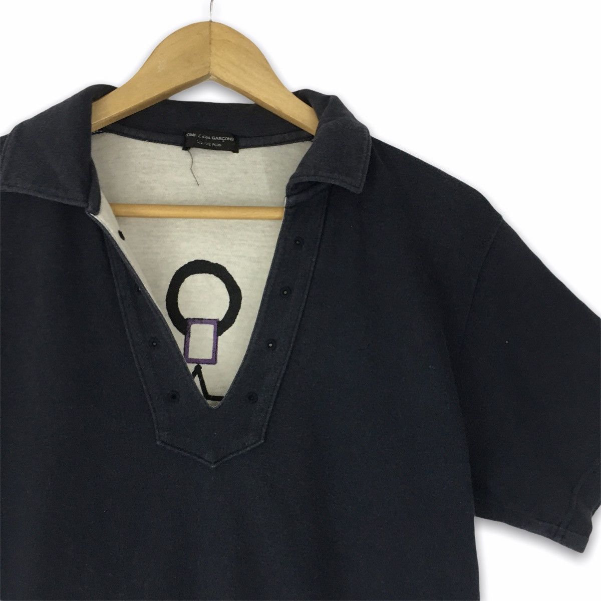 Comme des Garcons × Japanese Brand × Junya Watanabe Comme des garçons reversible polo tees Size US S / EU 44-46 / 1 - 4 Thumbnail