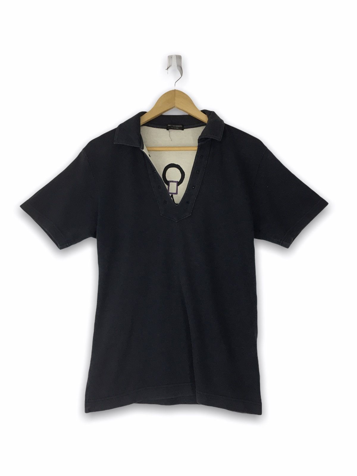 Comme des Garcons × Japanese Brand × Junya Watanabe Comme des garçons reversible polo tees Size US S / EU 44-46 / 1 - 2 Thumbnail