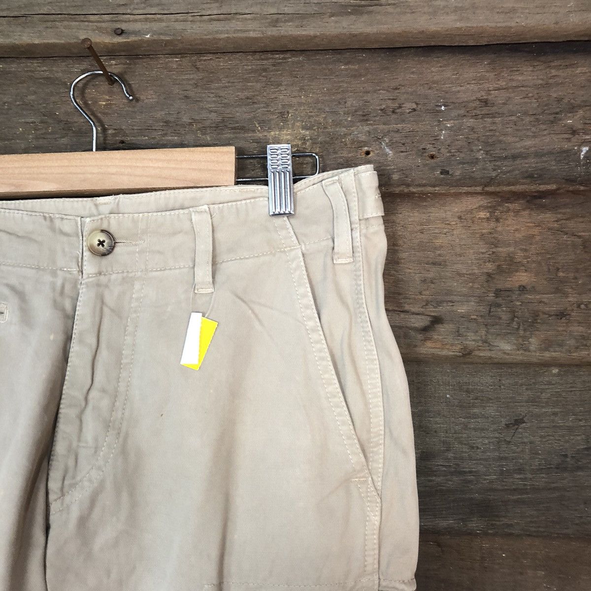 East Harbour Surplus DLL East Harbour Surplus Cream Cargo Multipocket Pants #1363 Size US 30 / EU 46 - 7 Thumbnail