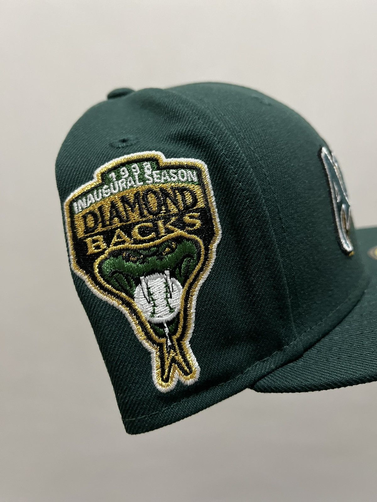 Hat Club × MLB × New Era Hatclub Noho Exclusive Arizona Script Diamondbacks Grey Brim Size ONE SIZE - 2 Thumbnail