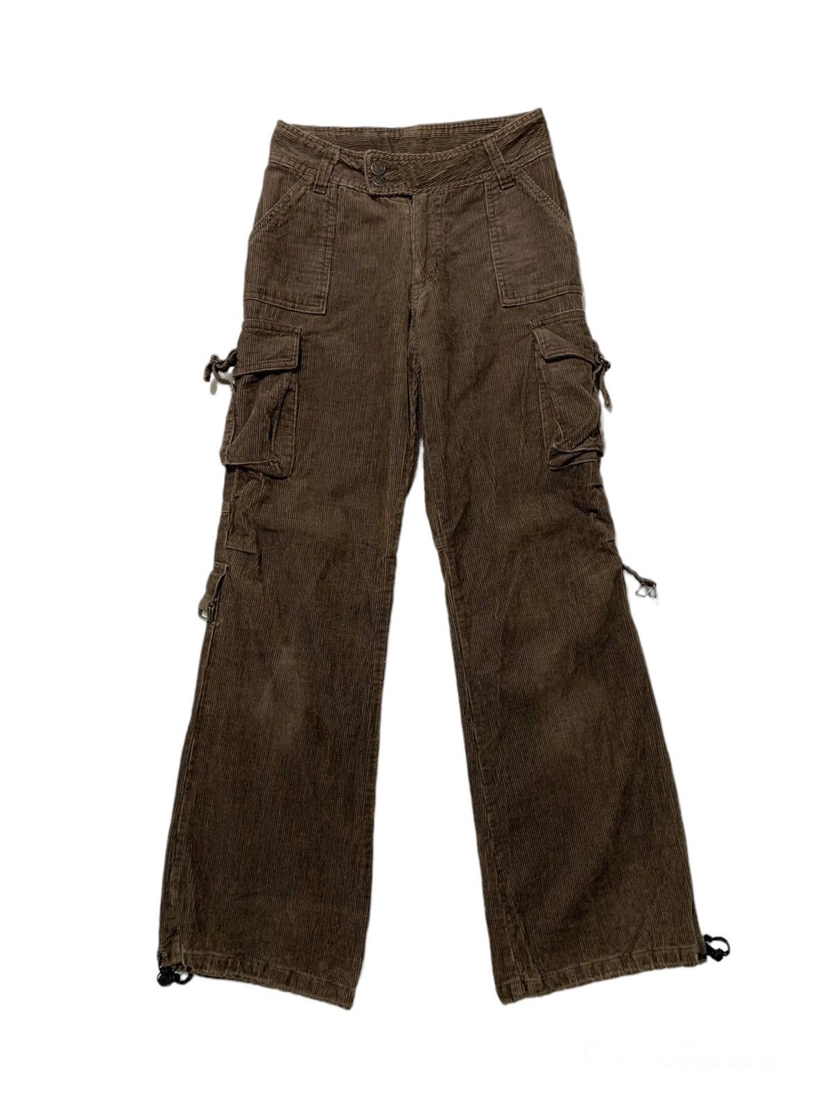 Japanese Brand Extra unclebob flare/wideleg tactical bondage corduroy pants Size 26" / US 2 / IT 38 - 1 Thumbnail