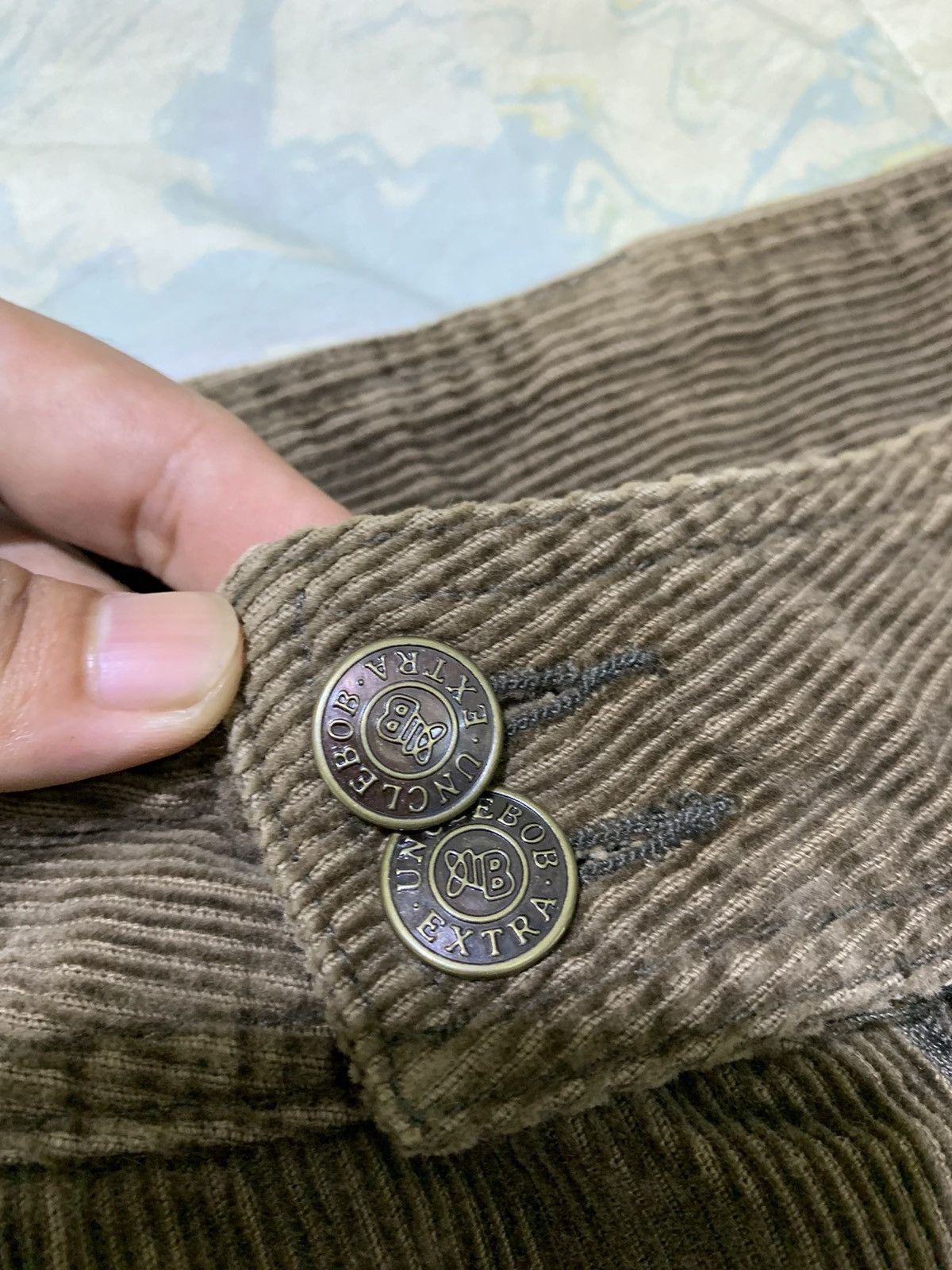 Japanese Brand Extra unclebob flare/wideleg tactical bondage corduroy pants Size 26" / US 2 / IT 38 - 7 Thumbnail