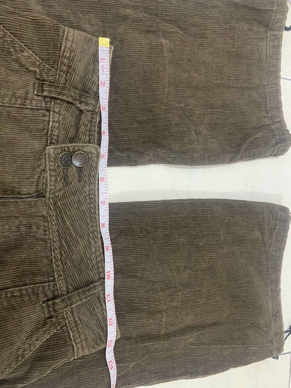 Japanese Brand Extra unclebob flare/wideleg tactical bondage corduroy pants Size 26" / US 2 / IT 38 - 10 Thumbnail