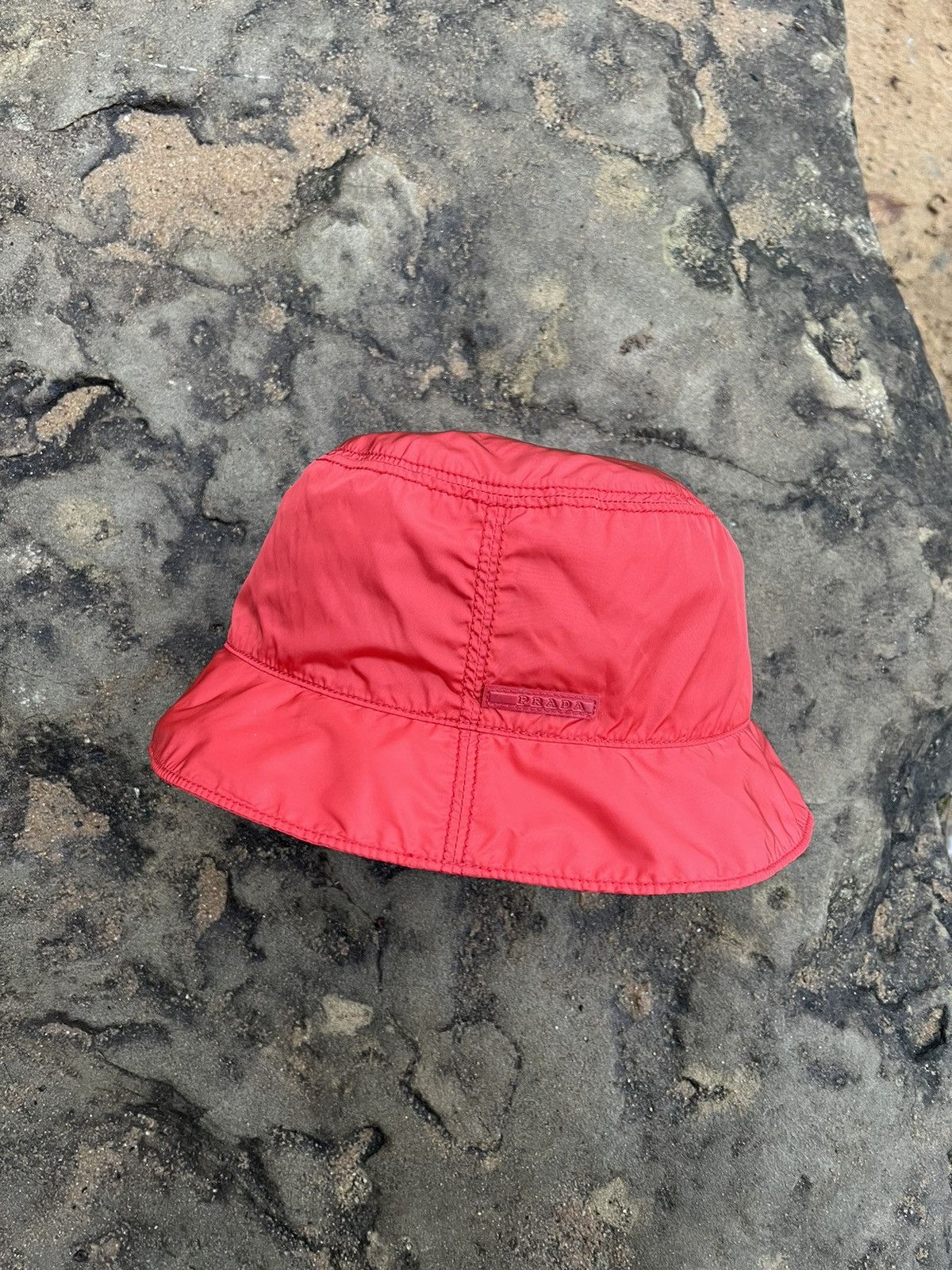 Vintage Rad Tab Prada bucket hat Grailed