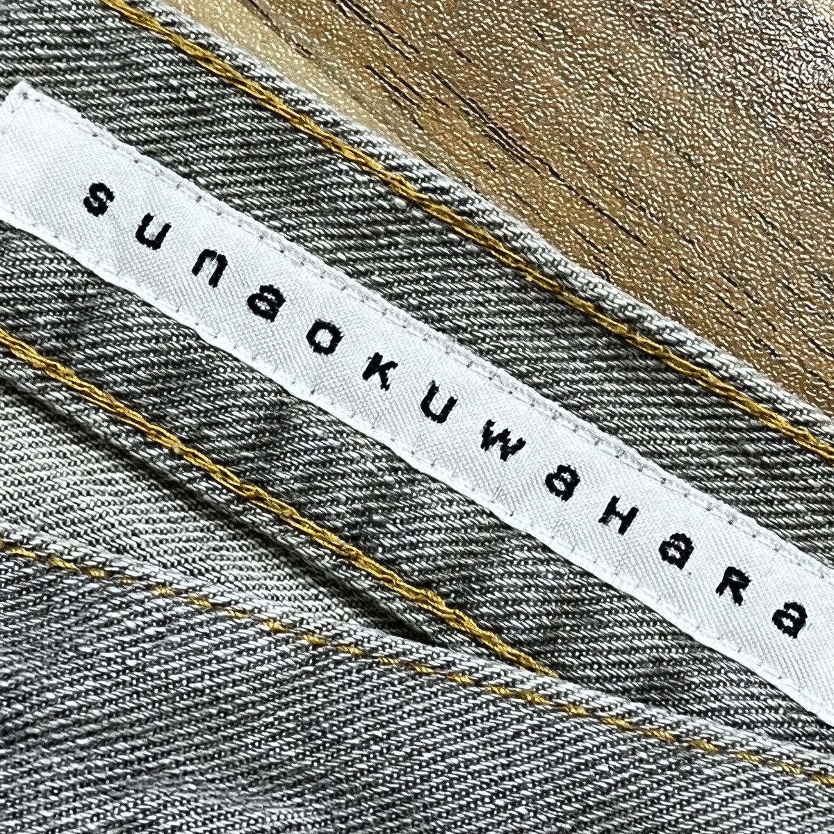 Designer × Issey Miyake × Japanese Brand Distressed Issey Miyake Sunao Kuwahara Patches Denim Size US 30 / EU 46 - 7 Thumbnail