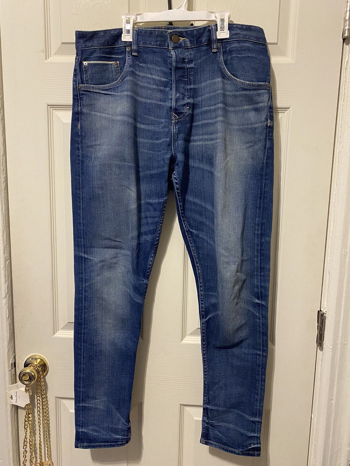 Banana Republic White Oak Cone Selvedge Denim Jeans 32 x 30 Size US 32 / EU 48 - 1 Thumbnail