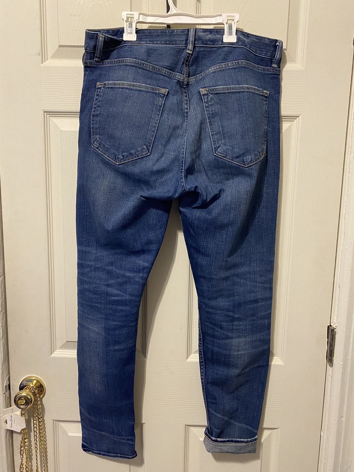 Banana Republic White Oak Cone Selvedge Denim Jeans 32 x 30 Size US 32 / EU 48 - 5 Thumbnail