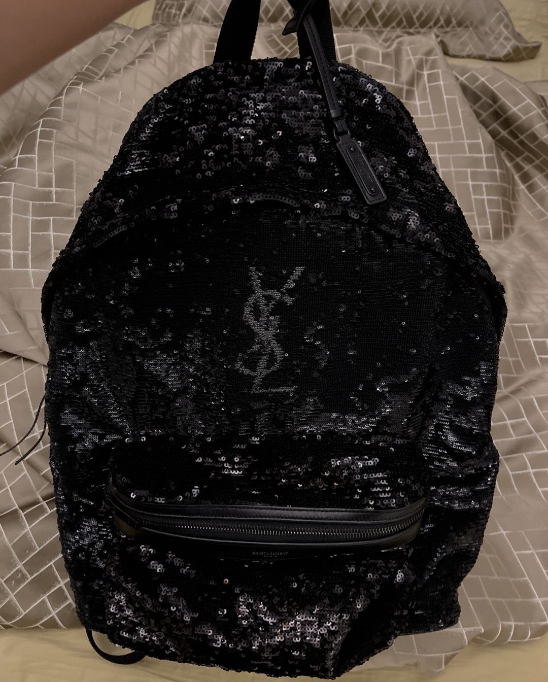 Saint Laurent Paris Saint Laurent Sequin heavy duty shoulder bag Size ONE SIZE - 2 Thumbnail