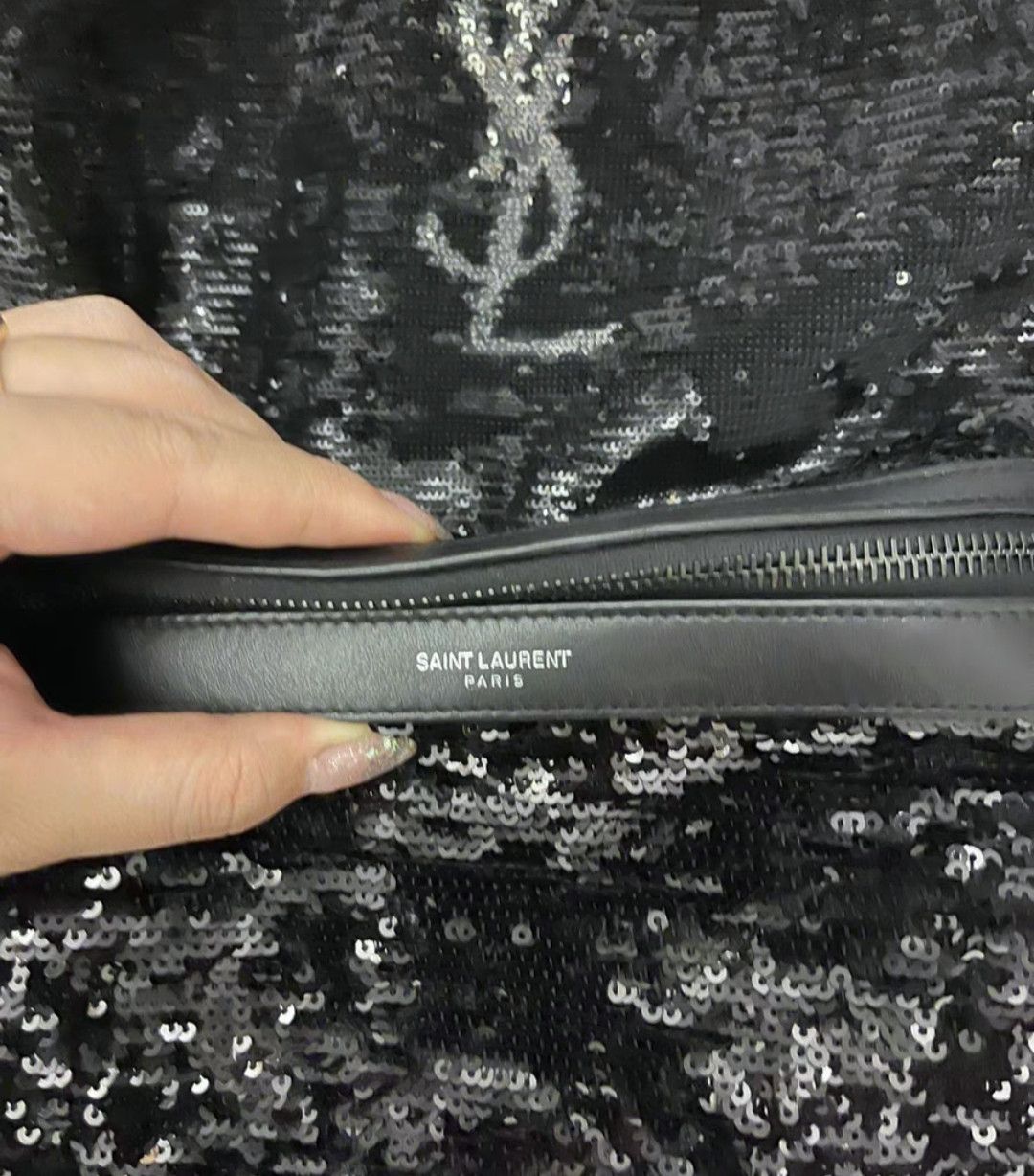 Saint Laurent Paris Saint Laurent Sequin heavy duty shoulder bag Size ONE SIZE - 3 Thumbnail