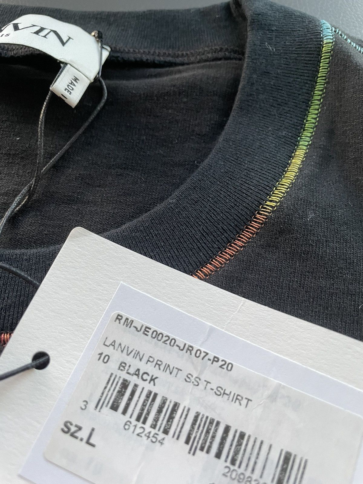 Lanvin Super Runway Logo Tee T-shirt Limited Edition Brand New Size US M / EU 48-50 / 2 - 8 Thumbnail
