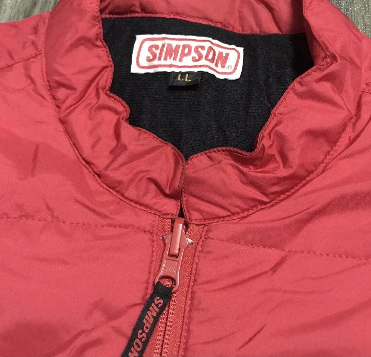 Japanese Brand × Vintage Vintage Simpson Motorsport Racing jacket Size US L / EU 52-54 / 3 - 3 Thumbnail