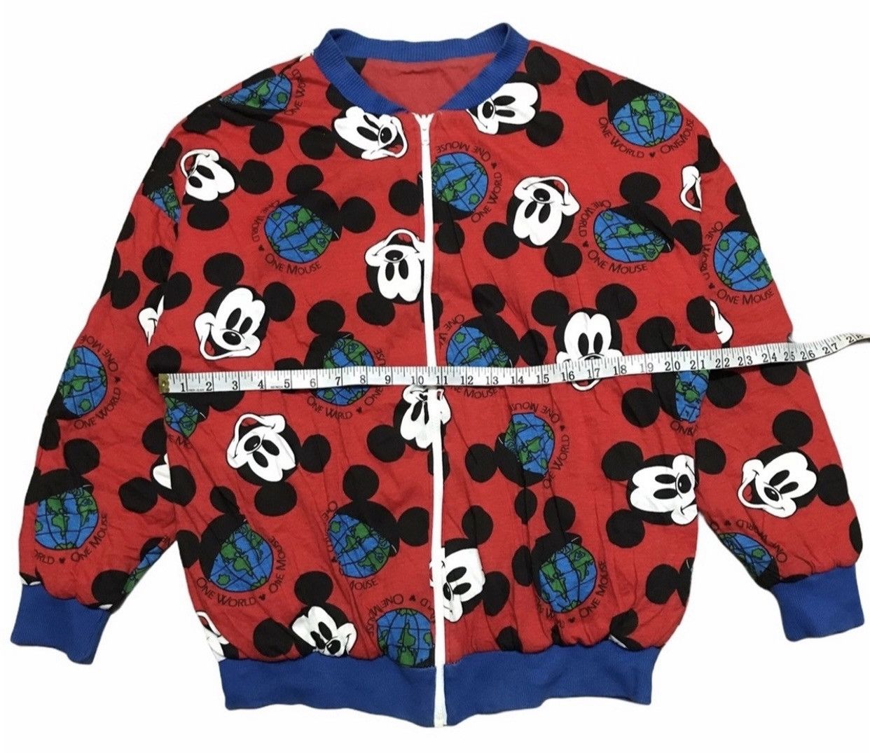 Cartoon Network × Disney × Vintage Offer‼️Vintage Mickey Mouse Reversible Jacket Size US L / EU 52-54 / 3 - 9 Thumbnail