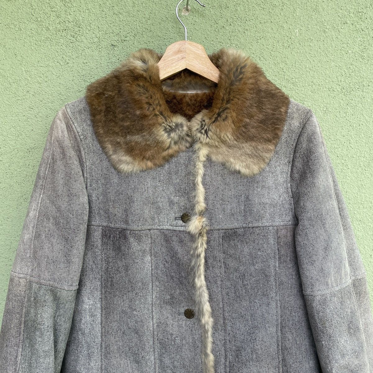 Designer × Japanese Brand Vintage TRICKY Soft Fleece Inside Button Ups Jacket Size US S / EU 44-46 / 1 - 4 Thumbnail