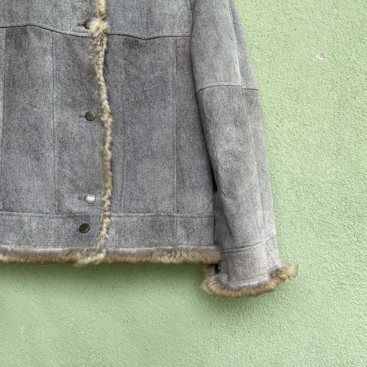 Designer × Japanese Brand Vintage TRICKY Soft Fleece Inside Button Ups Jacket Size US S / EU 44-46 / 1 - 6 Thumbnail