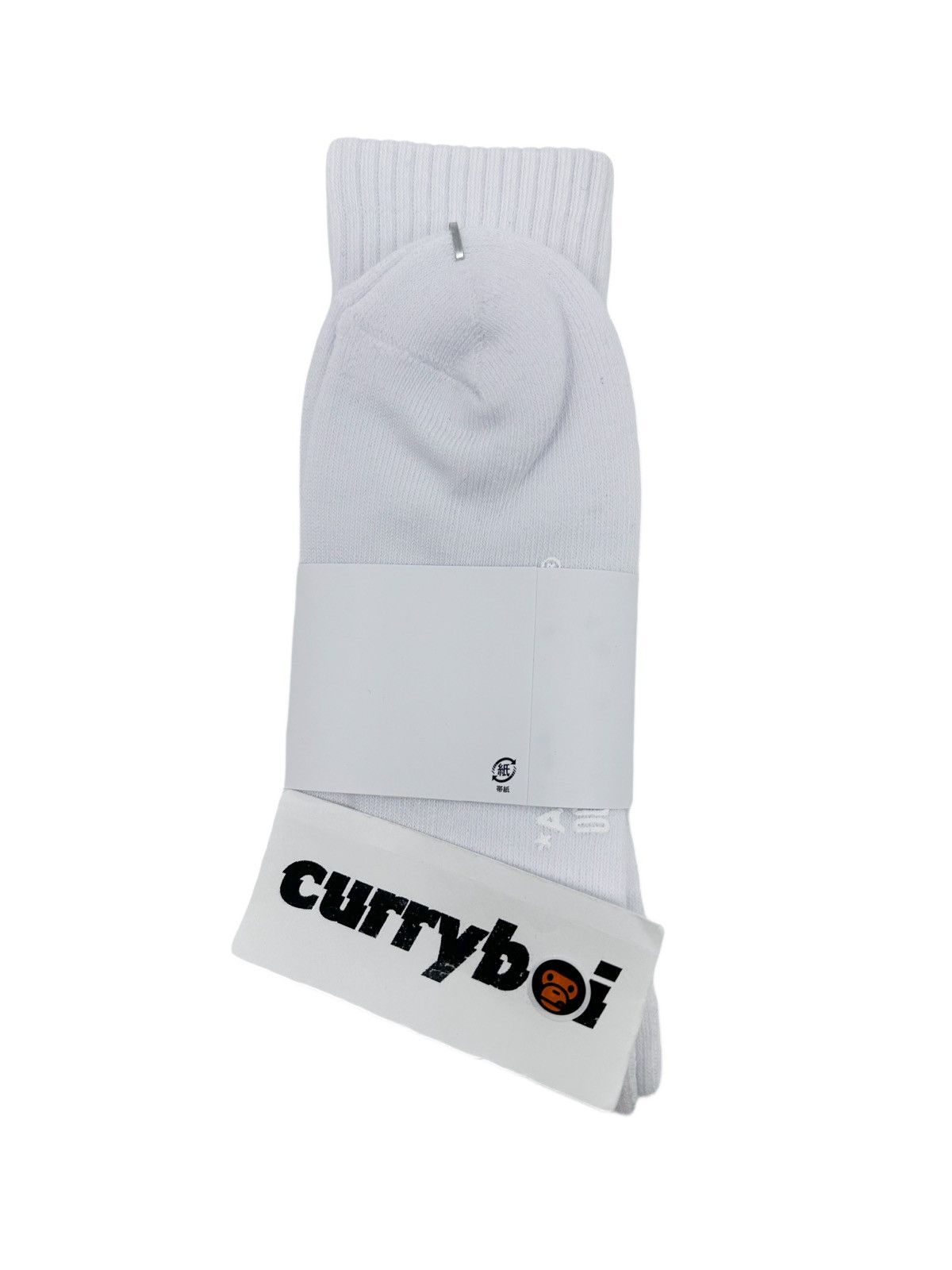 Bape × October's Very Own (Size M) BAPE X OVO Socks White Size ONE SIZE - 5 Thumbnail