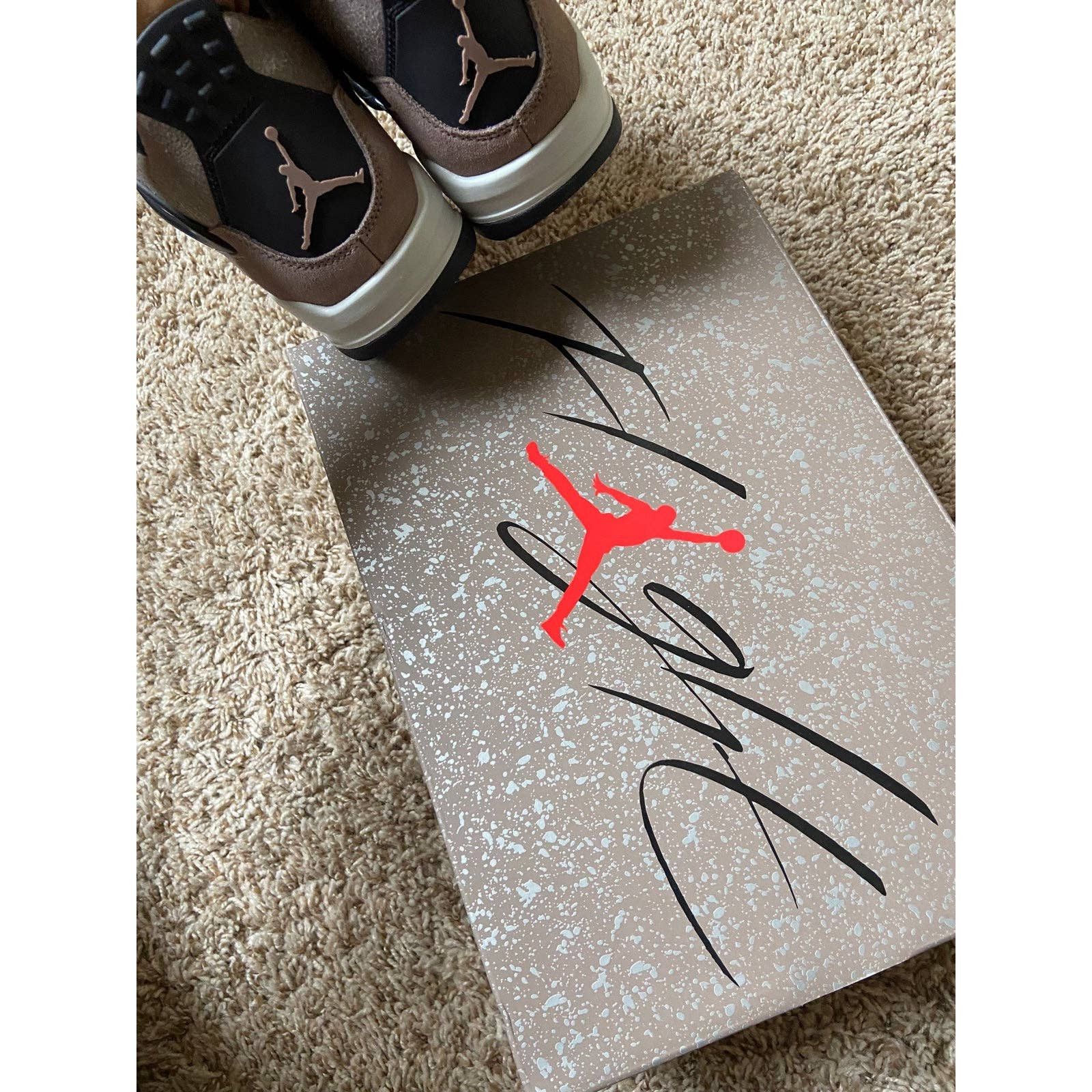 Jordan Brand × Nike Nike Air Jordan 4 Retro Taupe Haze DB0732-200 Size 8.5 Size US 8.5 / EU 41-42 - 6 Thumbnail