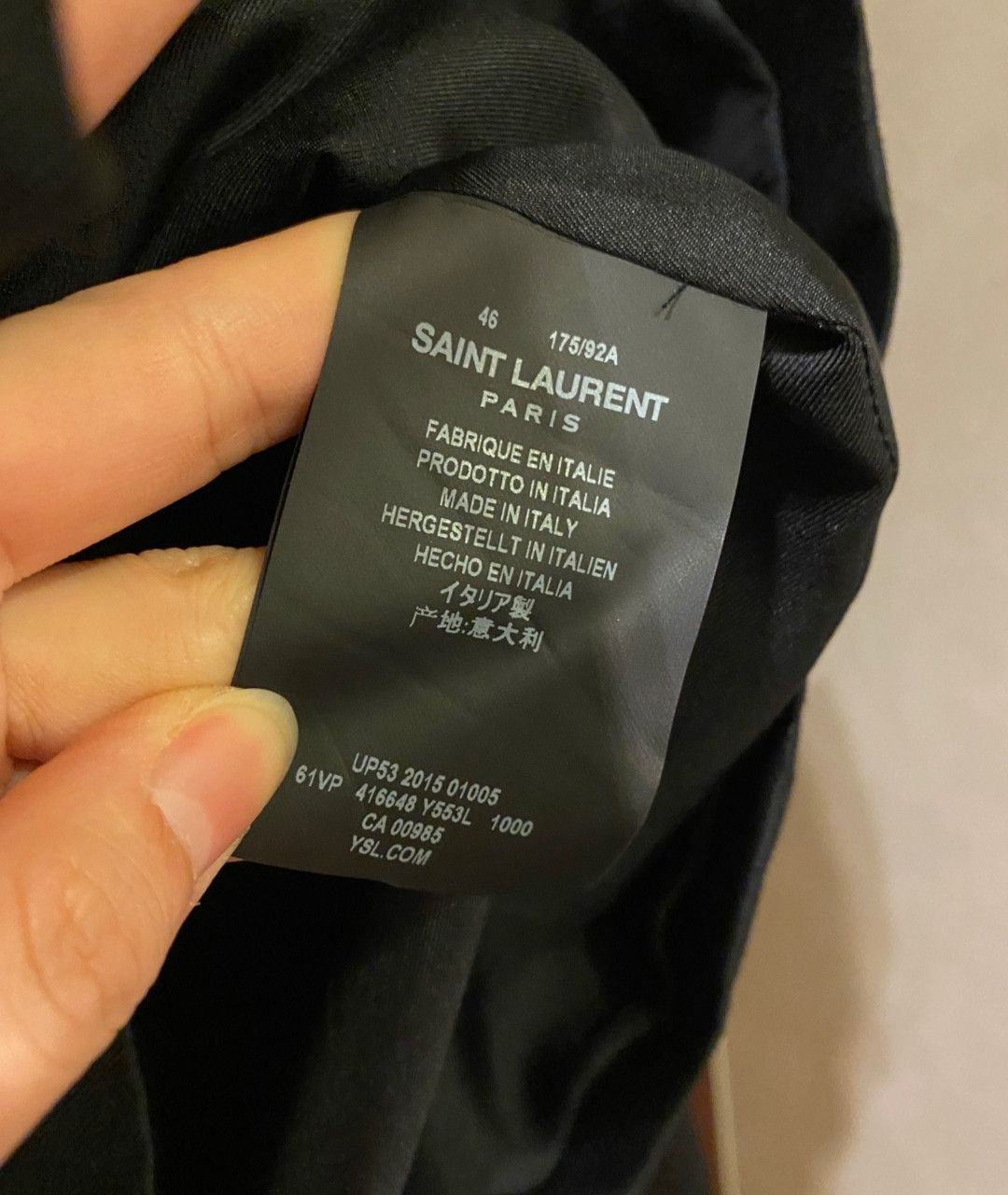 Saint Laurent Paris Saint Laurent Shirts Size US S / EU 44-46 / 1 - 4 Thumbnail