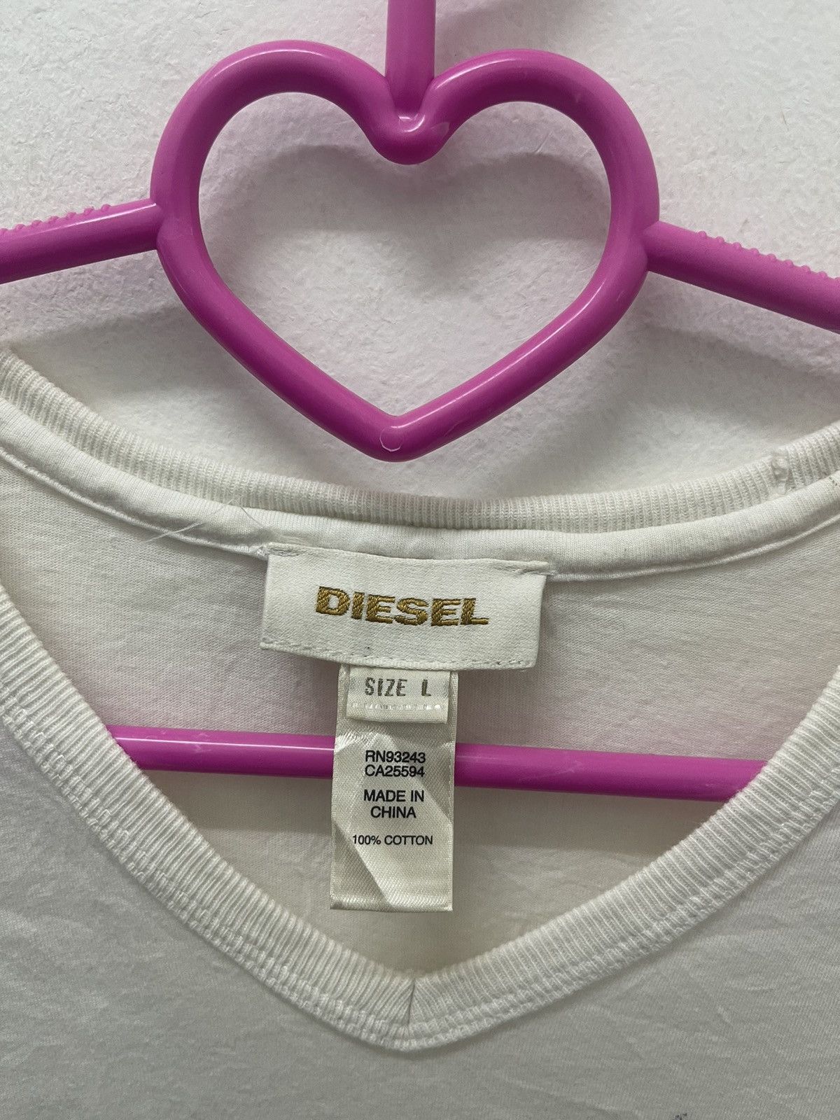 Diesel Rare DIESEL I Pacify You, You Pacify Me Art Wording Tee Size US L / EU 52-54 / 3 - 2 Thumbnail