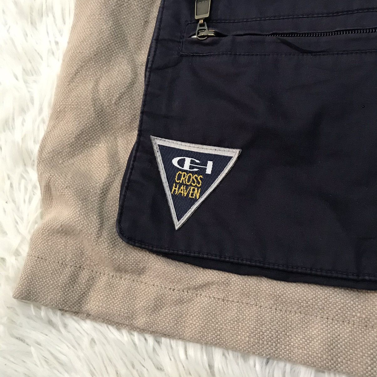 Japanese Brand MULTI POCKET VEST TANK TOP CROSS HAVEN RARE DESIGN👍 Size US L / EU 52-54 / 3 - 10 Thumbnail