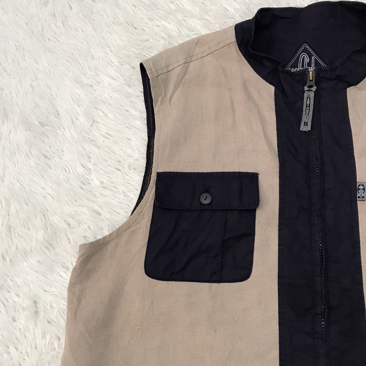 Japanese Brand MULTI POCKET VEST TANK TOP CROSS HAVEN RARE DESIGN👍 Size US L / EU 52-54 / 3 - 5 Thumbnail