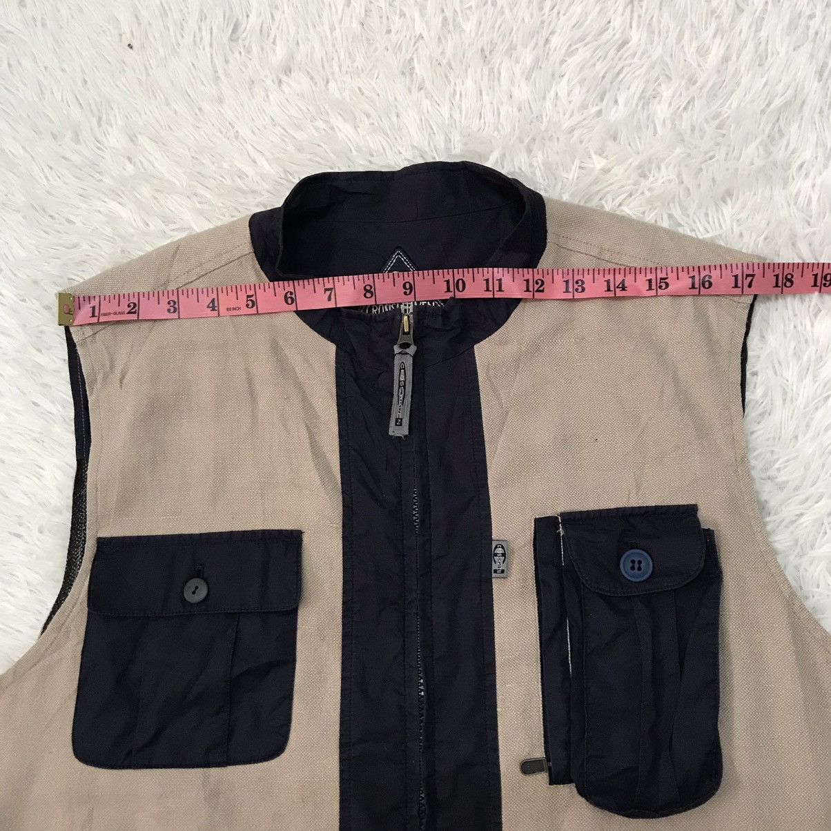 Japanese Brand MULTI POCKET VEST TANK TOP CROSS HAVEN RARE DESIGN👍 Size US L / EU 52-54 / 3 - 4 Thumbnail