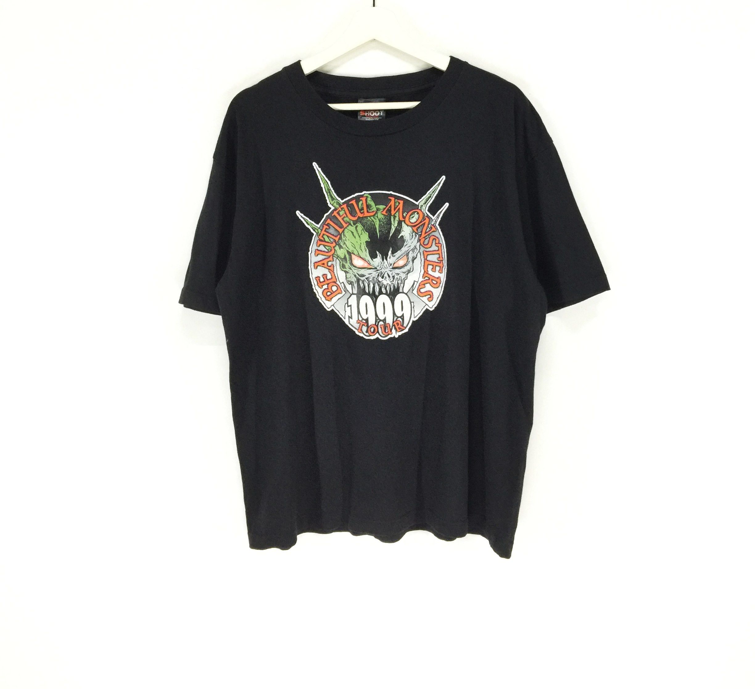 Band Tees × Vintage Hole and Marilyn manson beautiful monster vtg 90s tee Size US L / EU 52-54 / 3 - 1 Thumbnail
