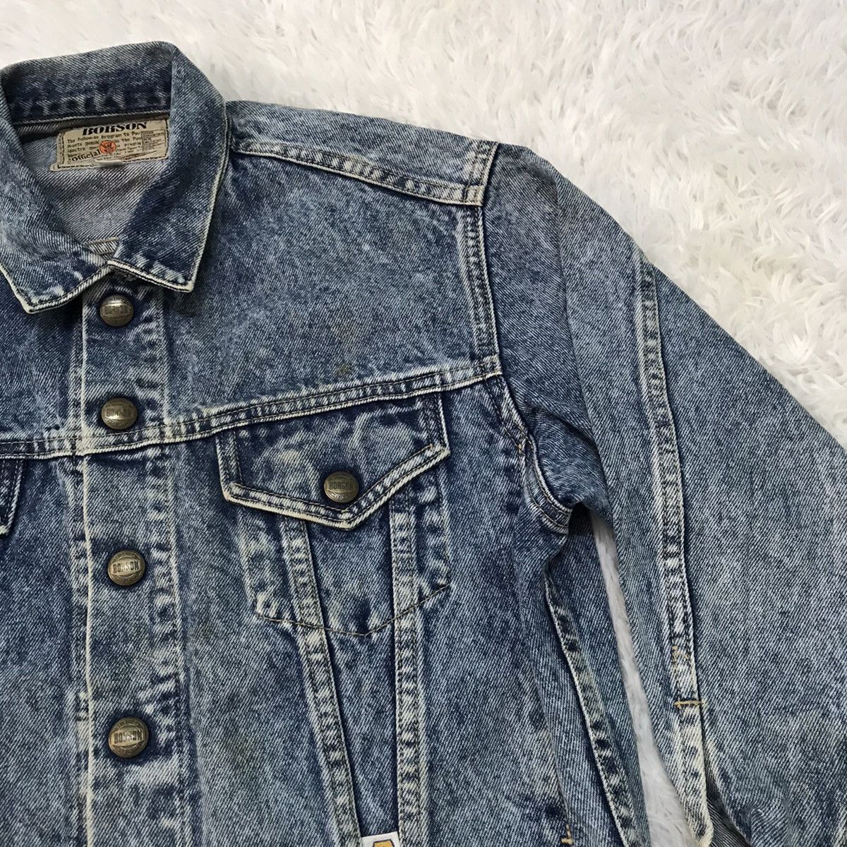 Japanese Brand Bobson denim jacket made in Japan Size US XS / EU 42 / 0 - 5 Thumbnail