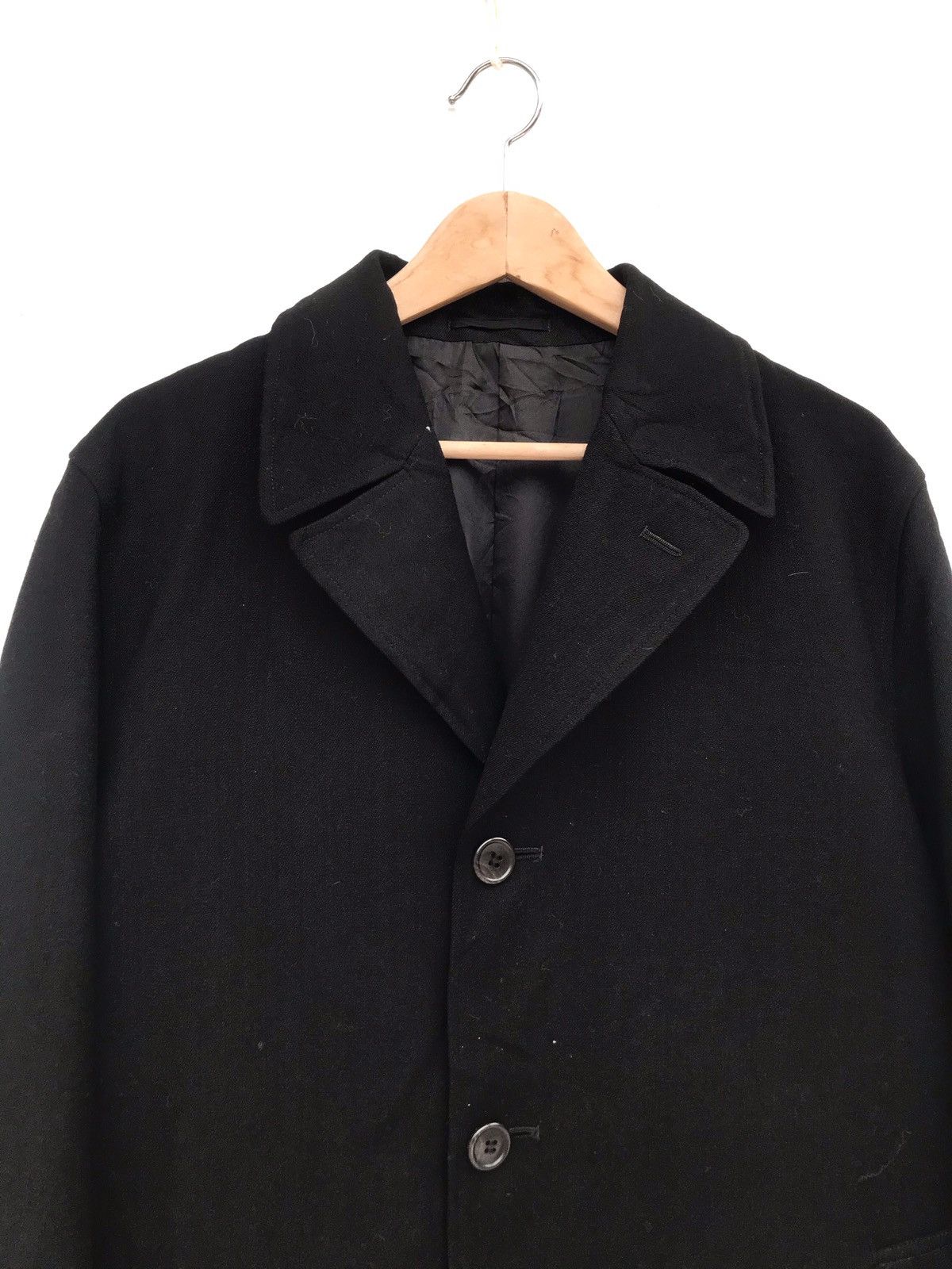 Japanese Brand SALE ‼️ VINTAGE A.A.R YOHJI YAMAMOTO WOOL LONG JACKET Size US L / EU 52-54 / 3 - 4 Thumbnail