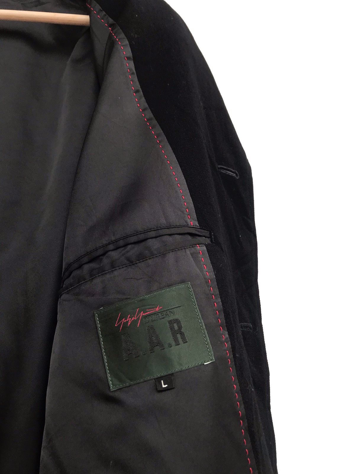 Japanese Brand SALE ‼️ VINTAGE A.A.R YOHJI YAMAMOTO WOOL LONG JACKET Size US L / EU 52-54 / 3 - 8 Thumbnail