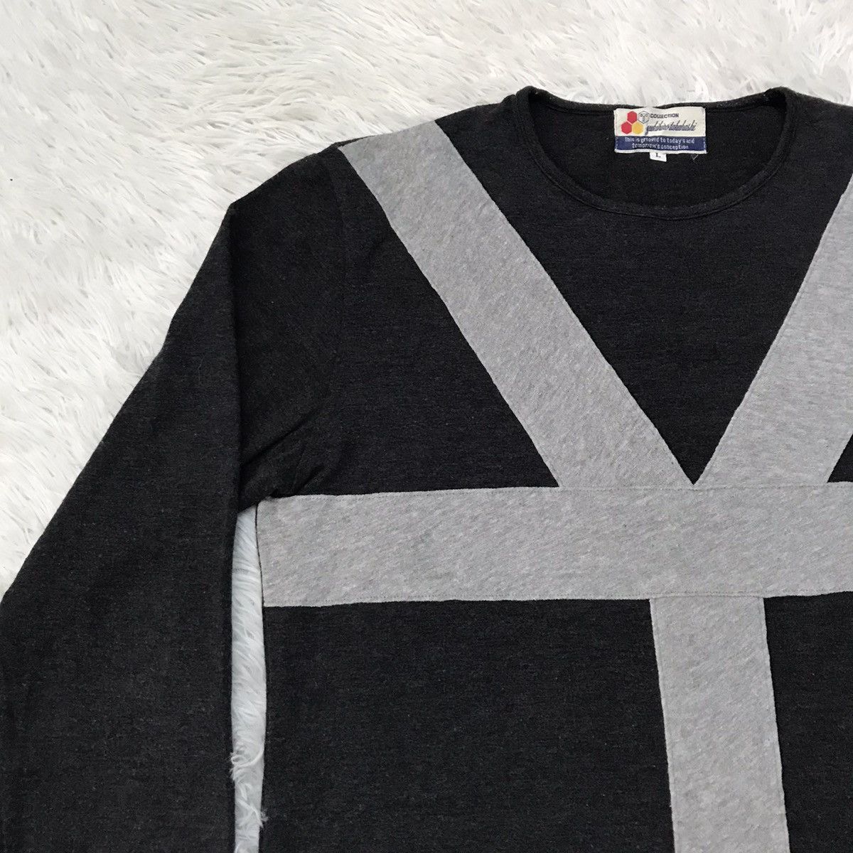 Japanese Brand Yukihiro takahashi long sleeves made in Japan Size US M / EU 48-50 / 2 - 2 Thumbnail