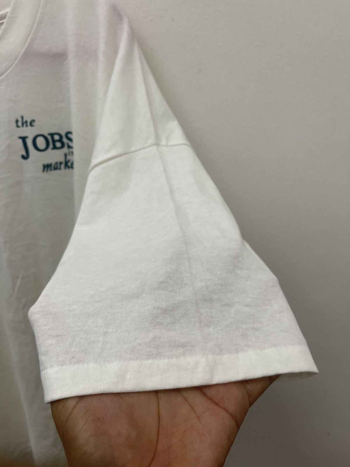Vintage Rare Vintage GET A JOB Spell Out Hip Hop Rap Tees Size US XL / EU 56 / 4 - 5 Thumbnail