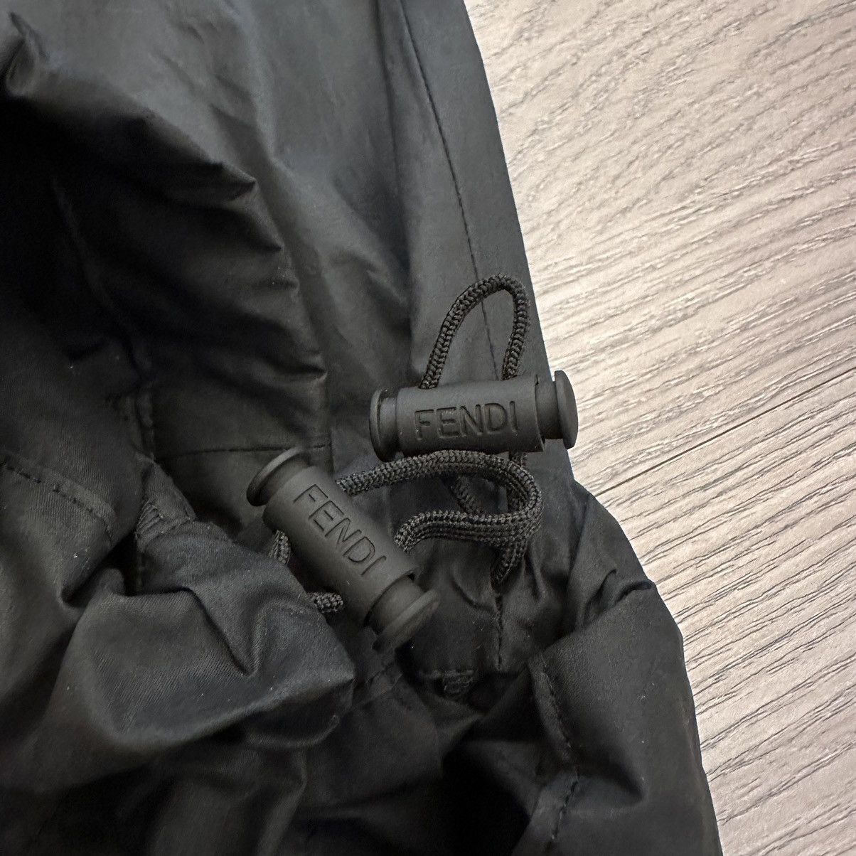 Fendi Fendi Black Nylon Trousers casual Pants cargo Logo Belt Size US 32 / EU 48 - 5 Thumbnail