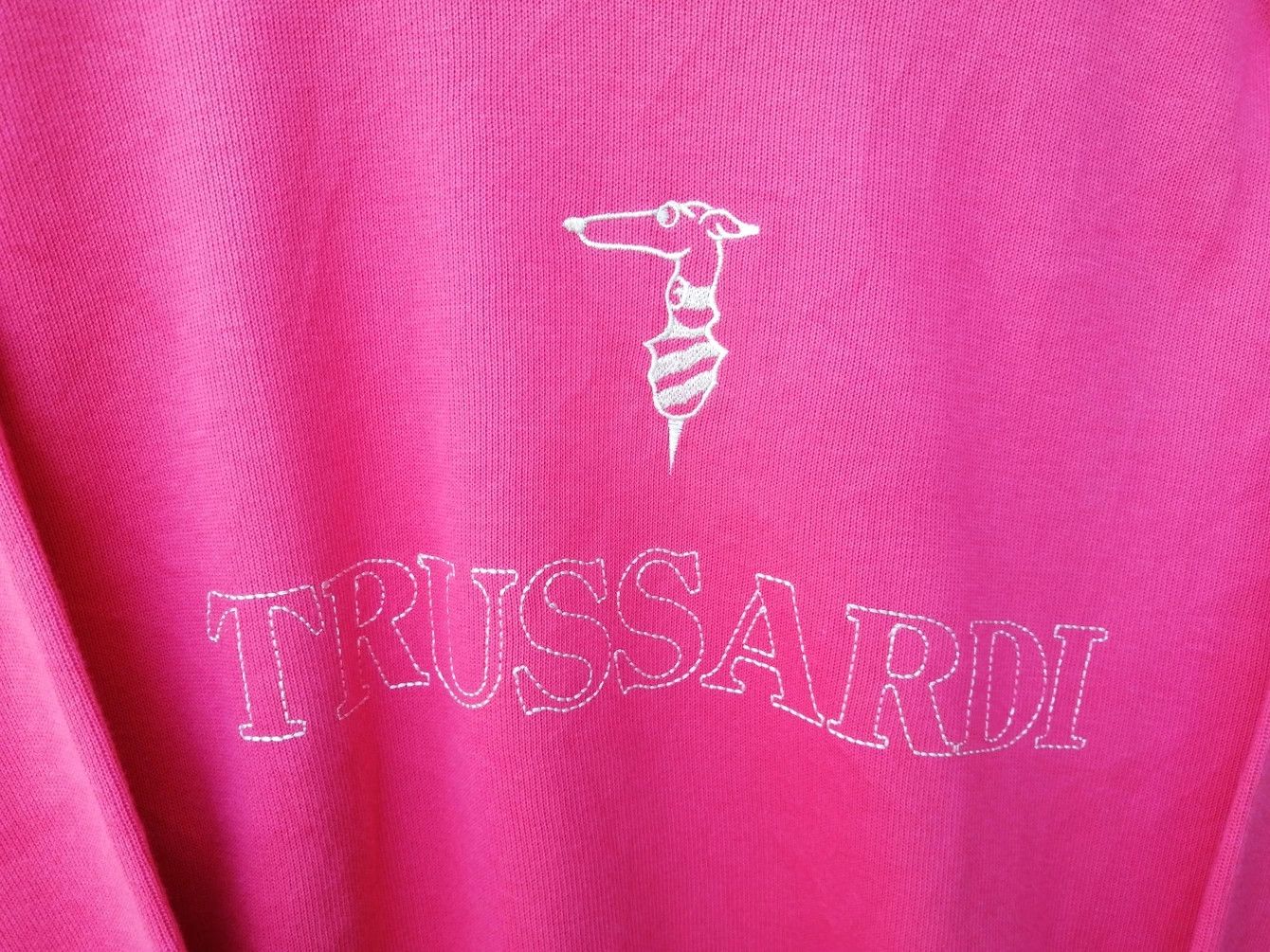 Trussardi Vintage TRUSSARDI Spellout Sweatshirt Size US L / EU 52-54 / 3 - 4 Thumbnail