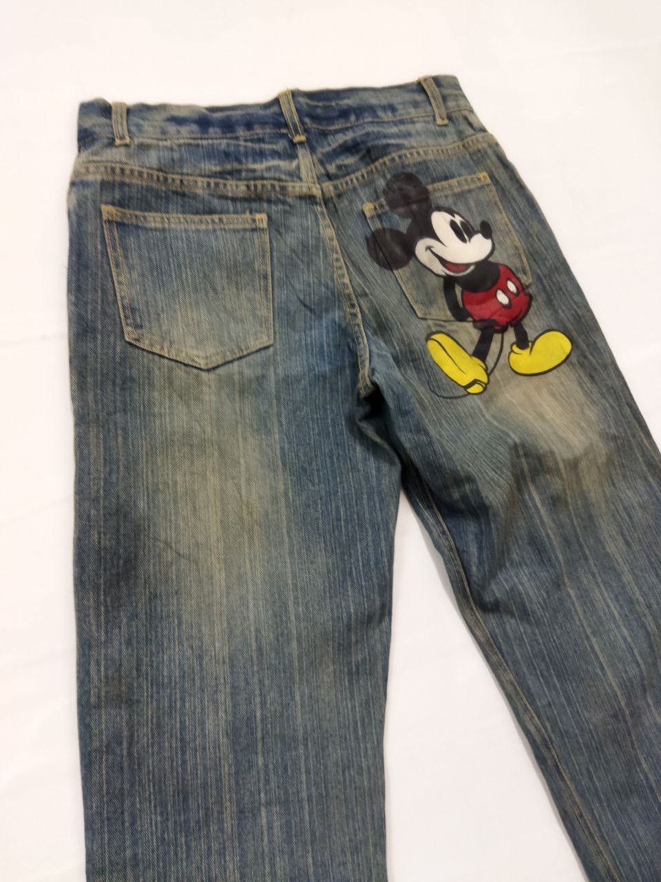 Disney MICKEY Pocket Print Jeans - Size M Size US 31 - 6 Thumbnail