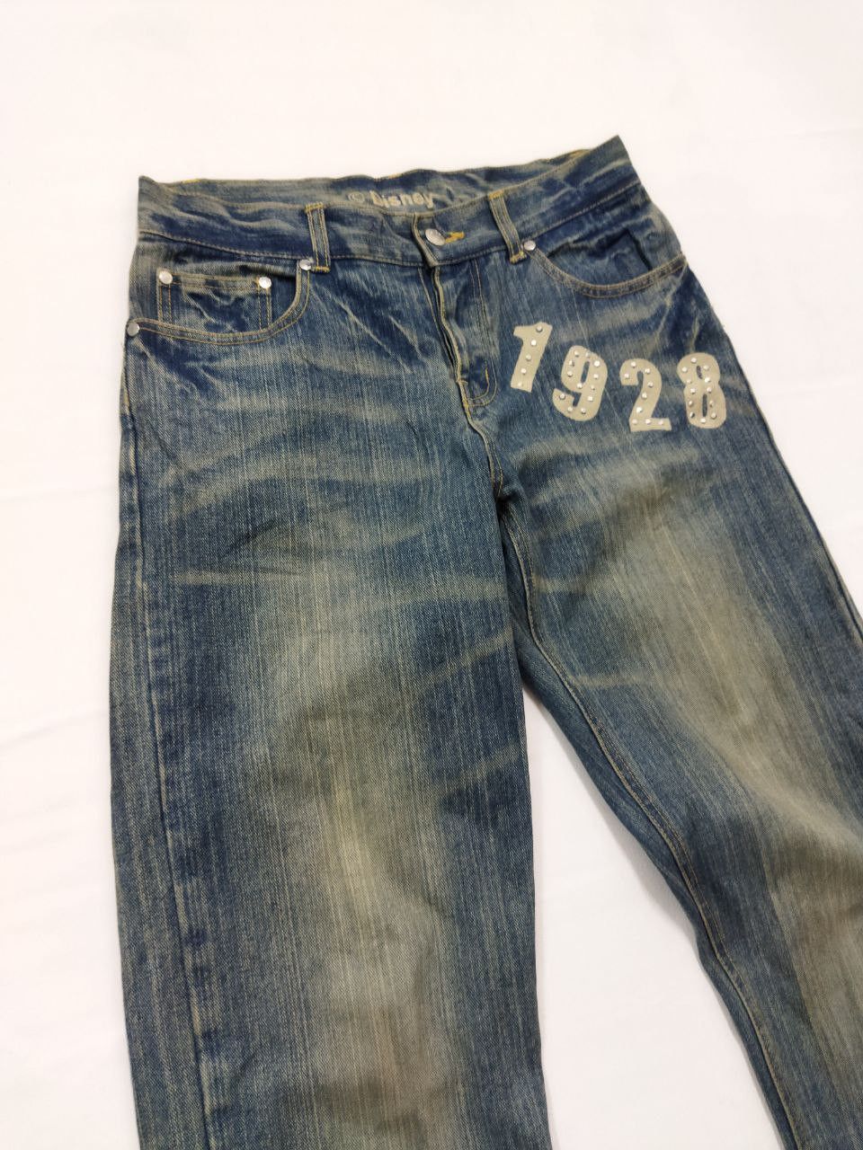 Disney MICKEY Pocket Print Jeans - Size M Size US 31 - 13 Thumbnail