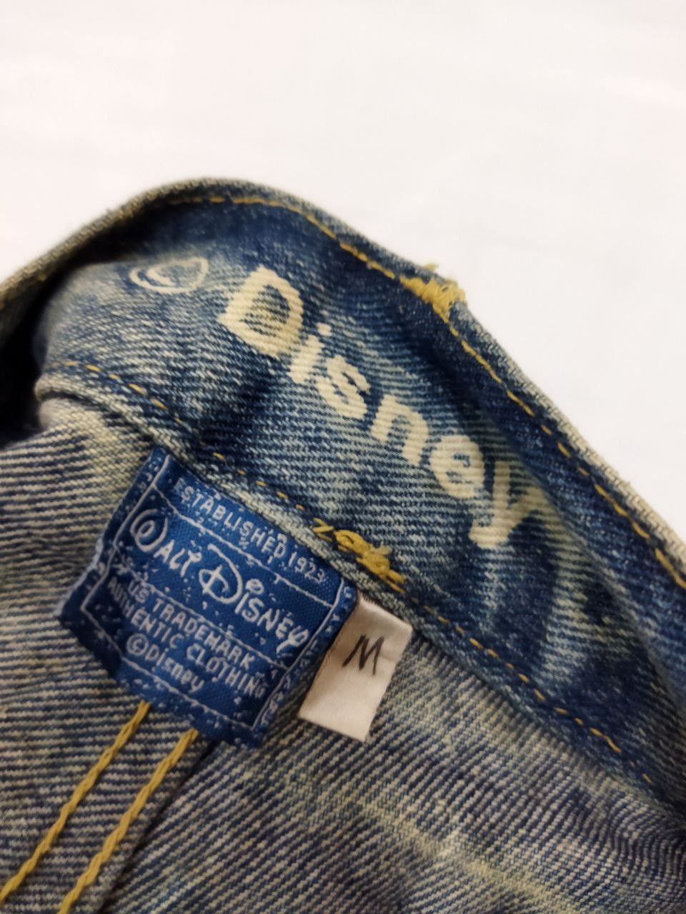 Disney MICKEY Pocket Print Jeans - Size M Size US 31 - 3 Thumbnail