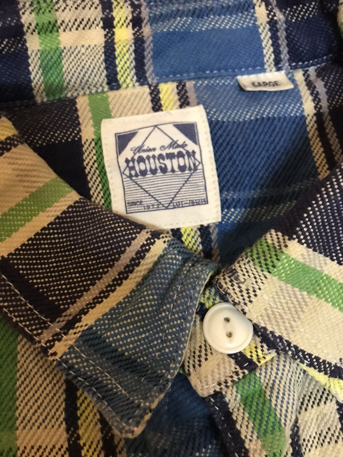 Japanese Brand Houston flannel by union made Size US M / EU 48-50 / 2 - 3 Thumbnail
