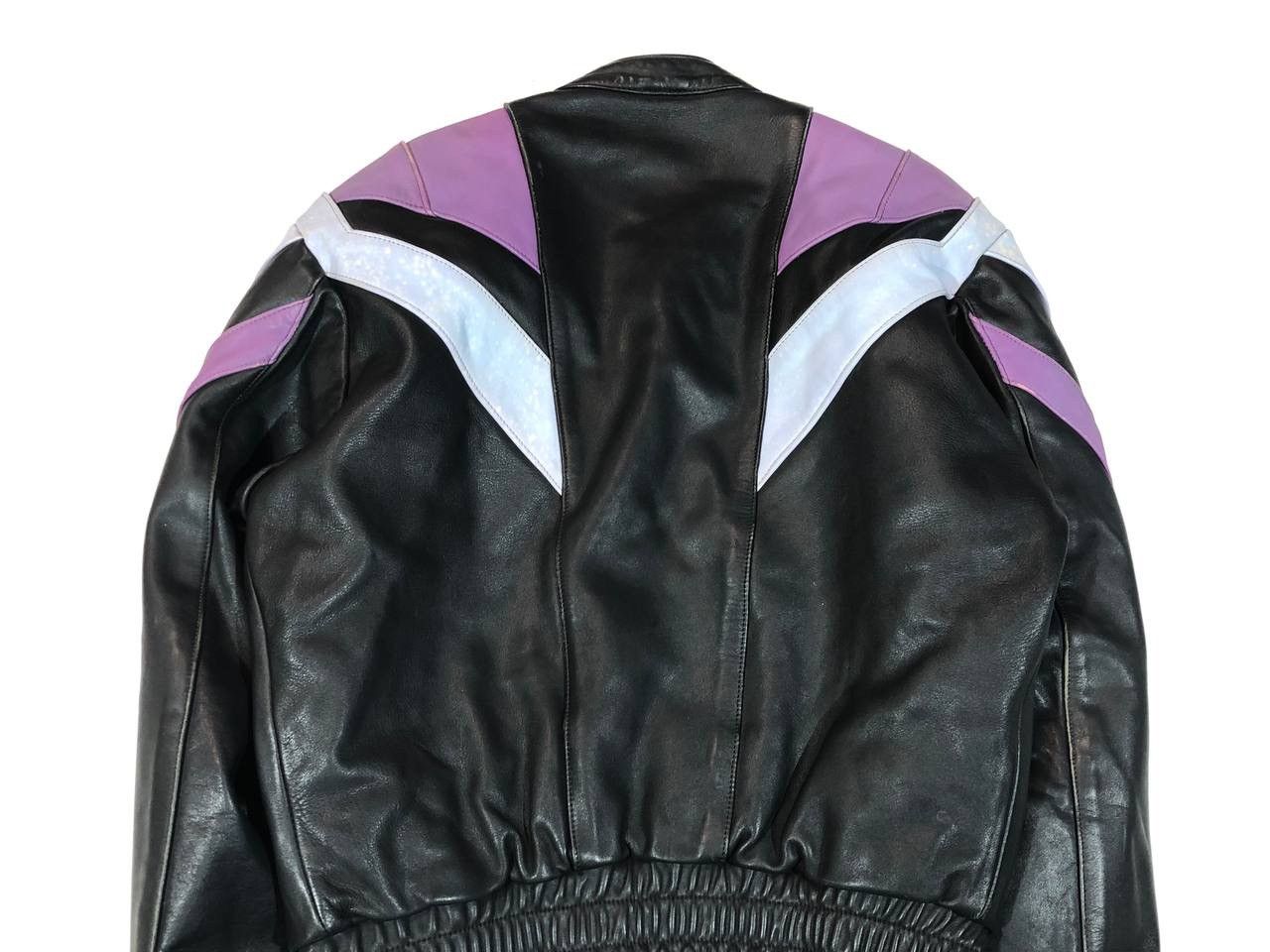 Japanese Brand IXS 90s Vintage Leather Jacket Moto Racing Size US M / EU 48-50 / 2 - 6 Thumbnail
