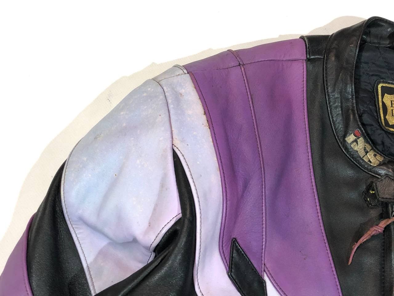 Japanese Brand IXS 90s Vintage Leather Jacket Moto Racing Size US M / EU 48-50 / 2 - 5 Thumbnail