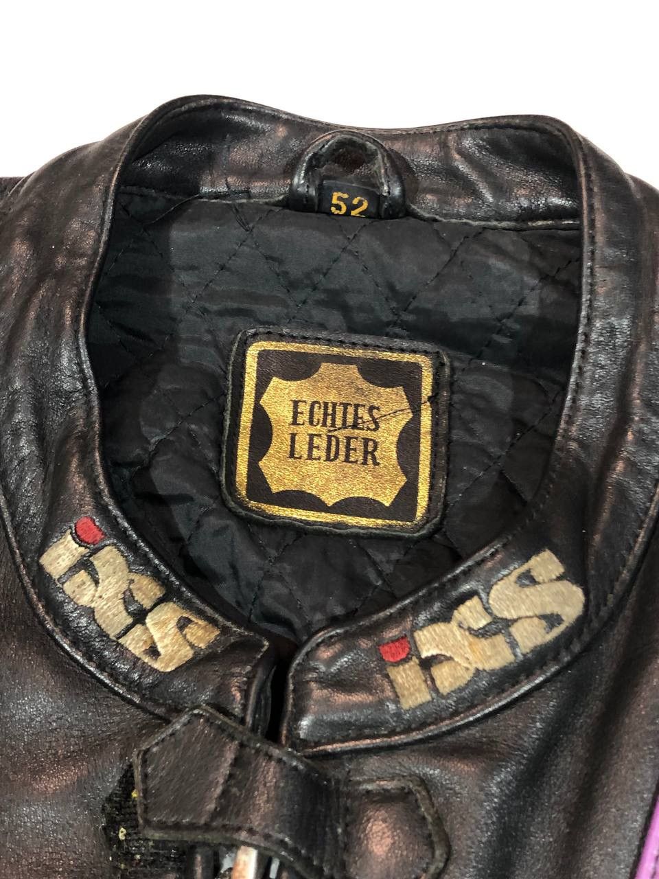 Japanese Brand IXS 90s Vintage Leather Jacket Moto Racing Size US M / EU 48-50 / 2 - 9 Thumbnail