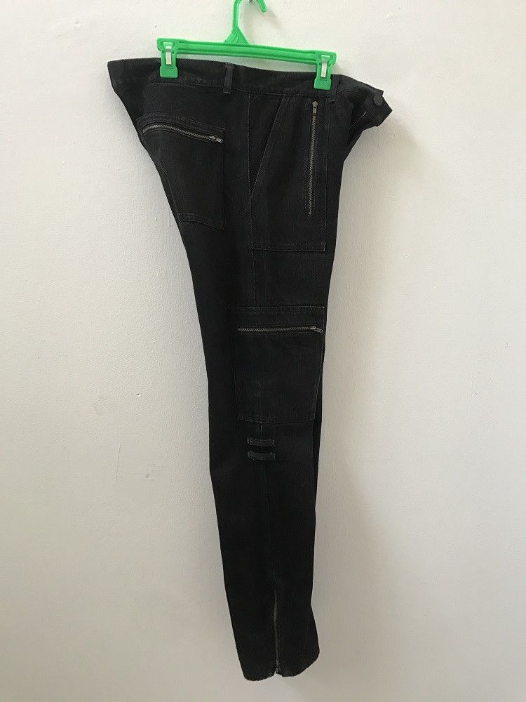 Designer × Japanese Brand ROYAL PALM Japan Zipper Cargo Denim Pant Size US 34 / EU 50 - 18 Thumbnail