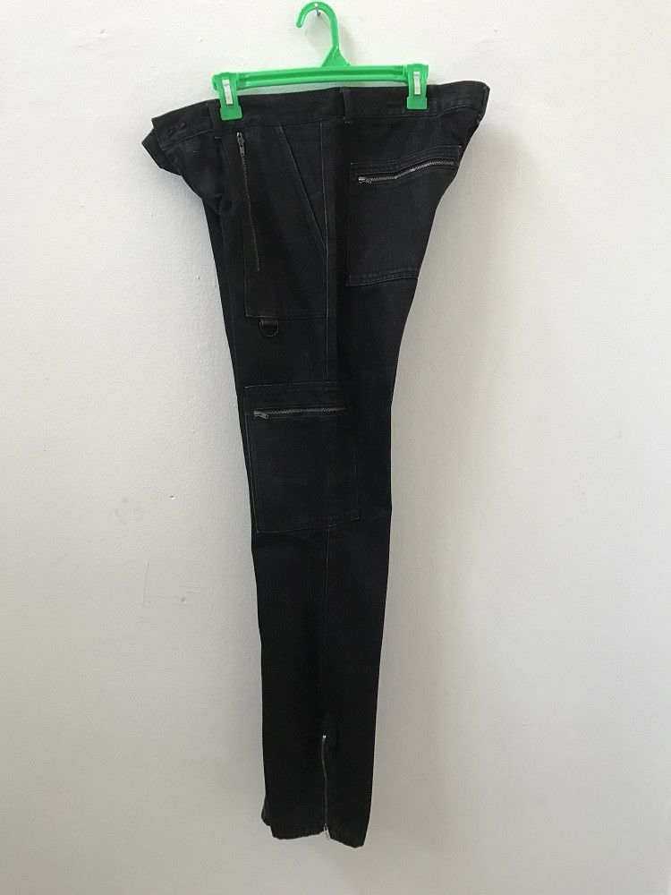 Designer × Japanese Brand ROYAL PALM Japan Zipper Cargo Denim Pant Size US 34 / EU 50 - 15 Thumbnail