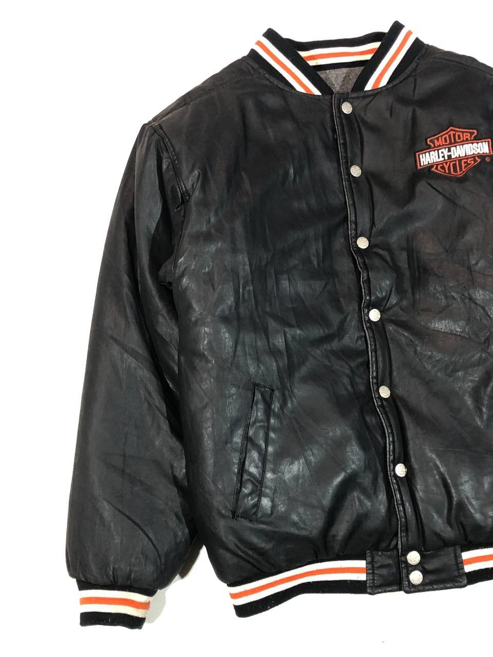 Vintage Vintage Harley Davidson Bomber Jacket Size US M / EU 48-50 / 2 - 2 Thumbnail