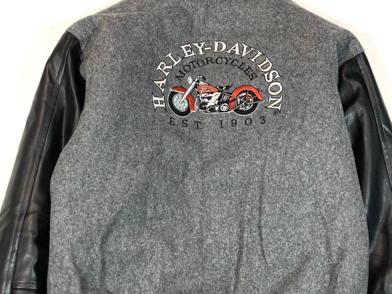 Vintage Vintage Harley Davidson Bomber Jacket Size US M / EU 48-50 / 2 - 15 Thumbnail