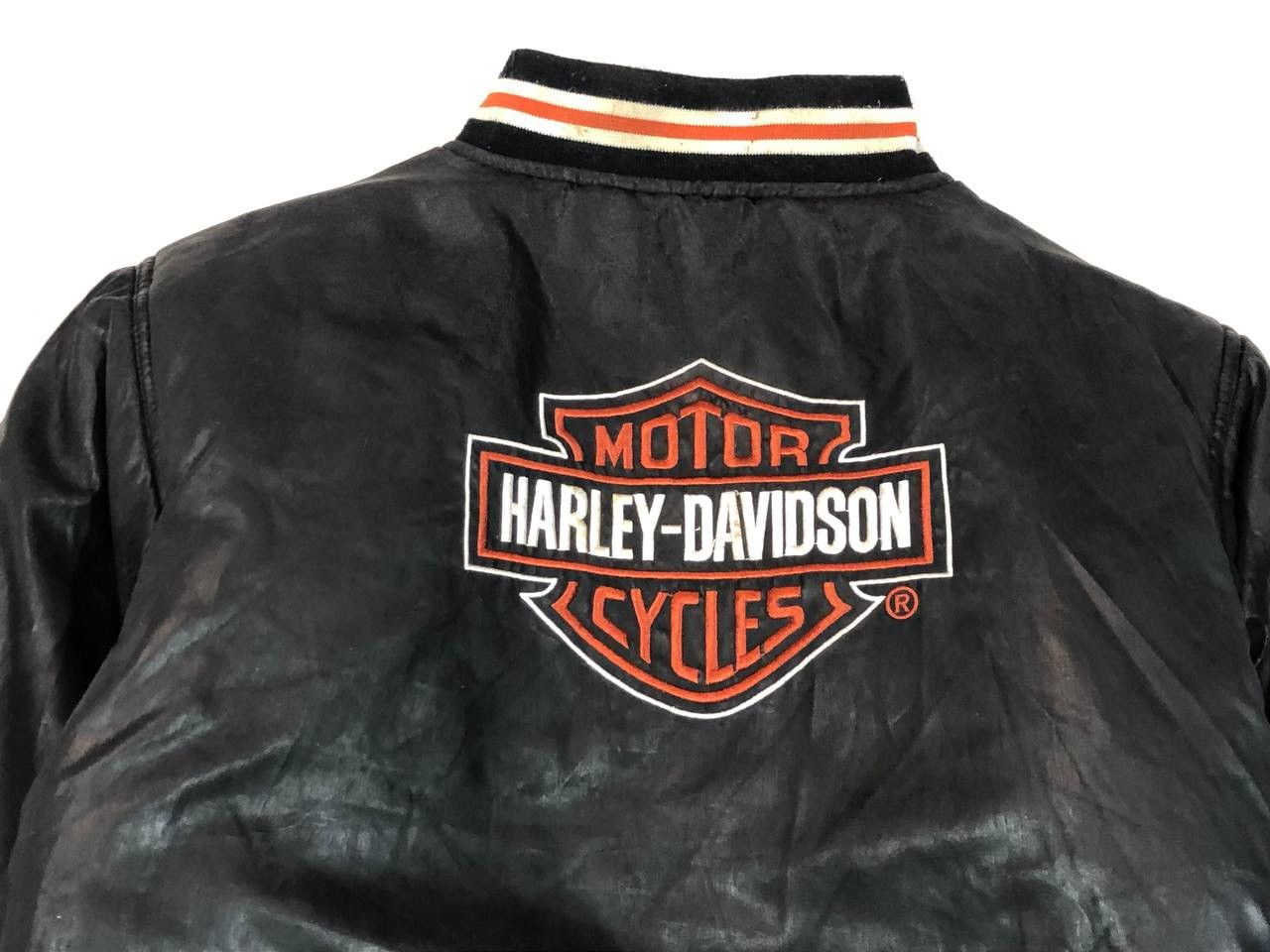 Vintage Vintage Harley Davidson Bomber Jacket Size US M / EU 48-50 / 2 - 7 Thumbnail
