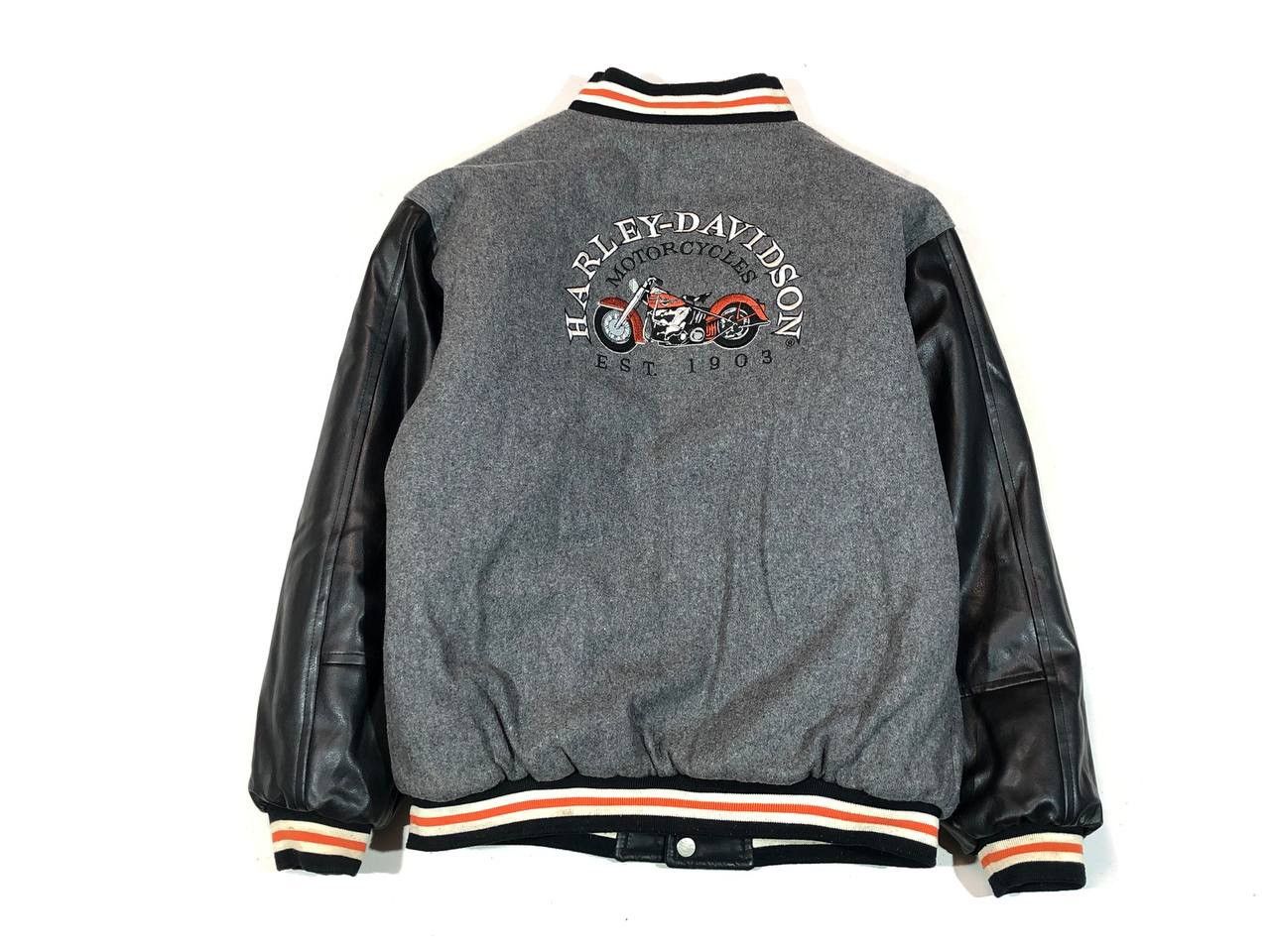 Vintage Vintage Harley Davidson Bomber Jacket Size US M / EU 48-50 / 2 - 17 Thumbnail