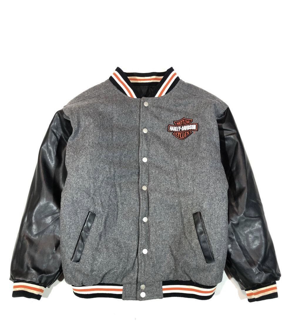 Vintage Vintage Harley Davidson Bomber Jacket Size US M / EU 48-50 / 2 - 11 Thumbnail