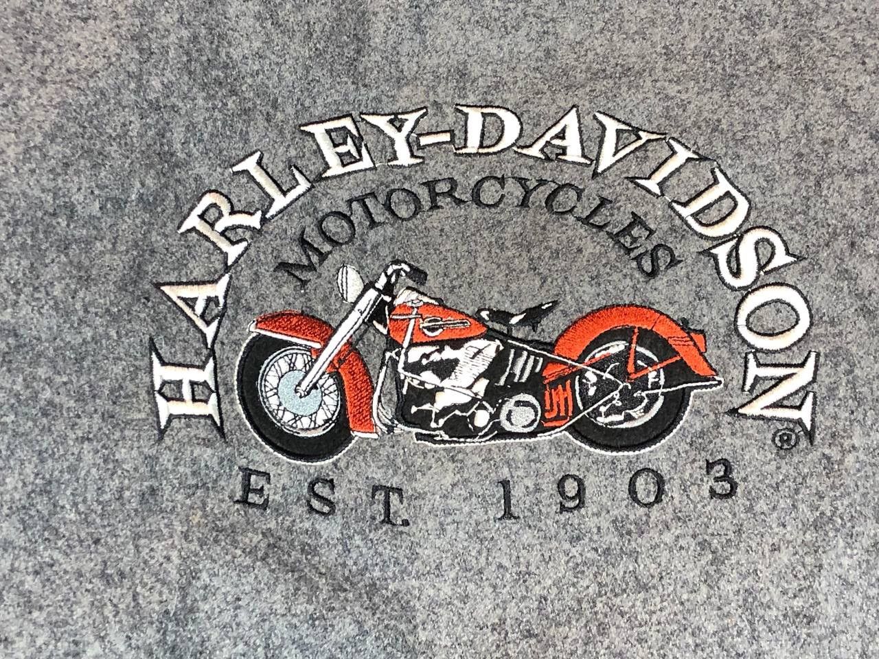 Vintage Vintage Harley Davidson Bomber Jacket Size US M / EU 48-50 / 2 - 16 Thumbnail