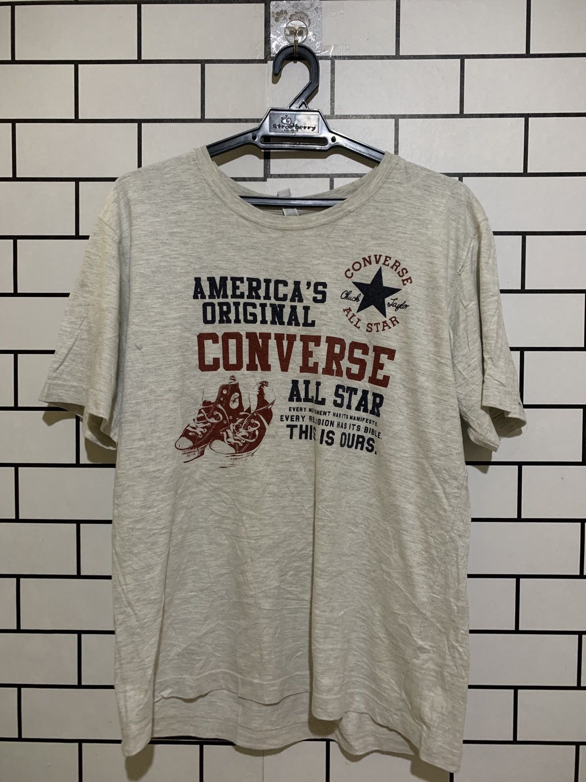 image of Vintage Converse Vd13 in Grey, Men's (Size Large)